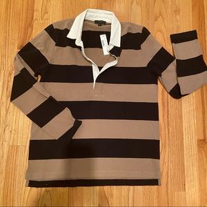 Jcrew rugby stripe Top